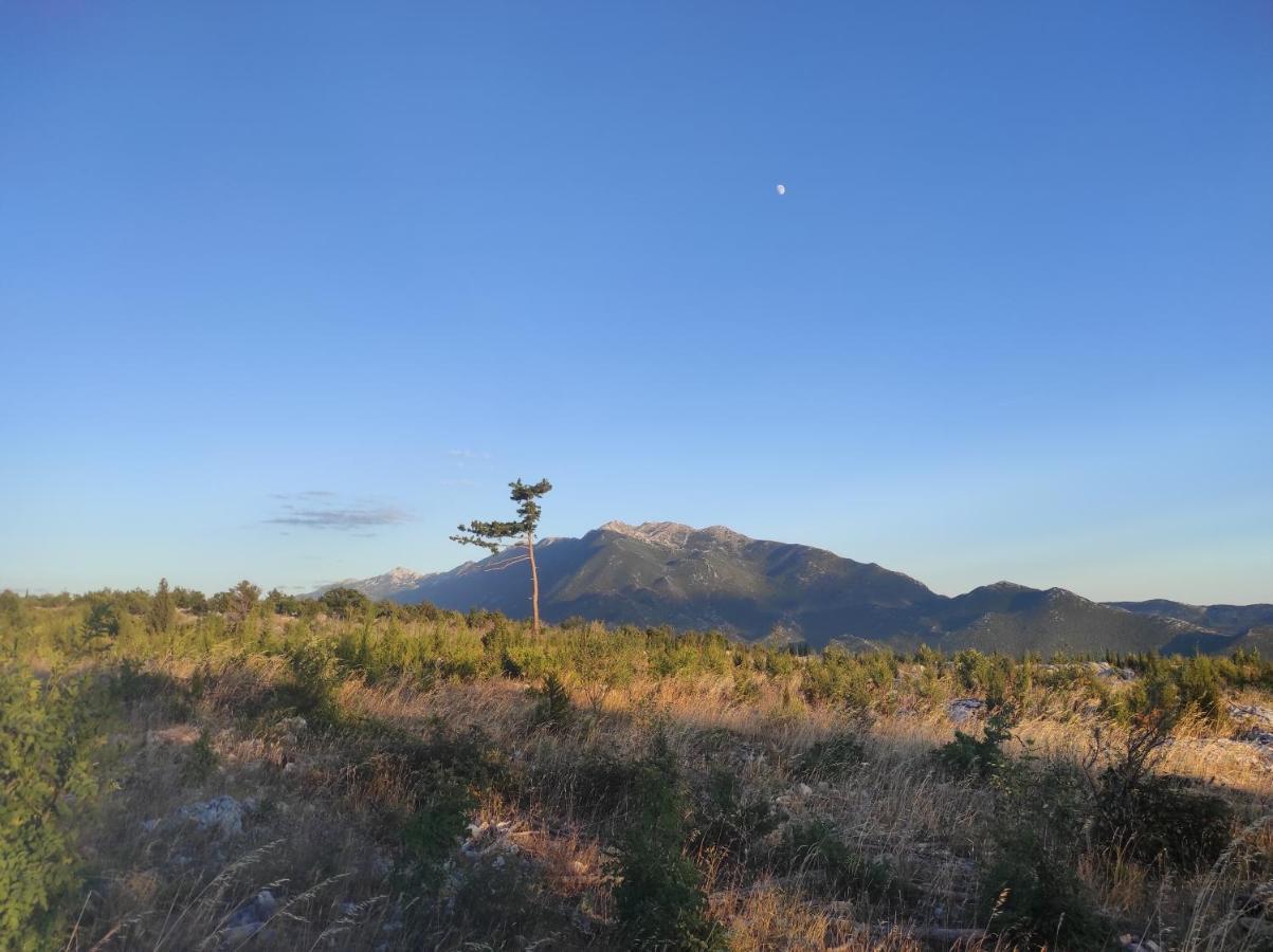 Sunset Chaser - Rural Dalmatian Mountain View - Makarska, Brela Šestanovac Kültér fotó